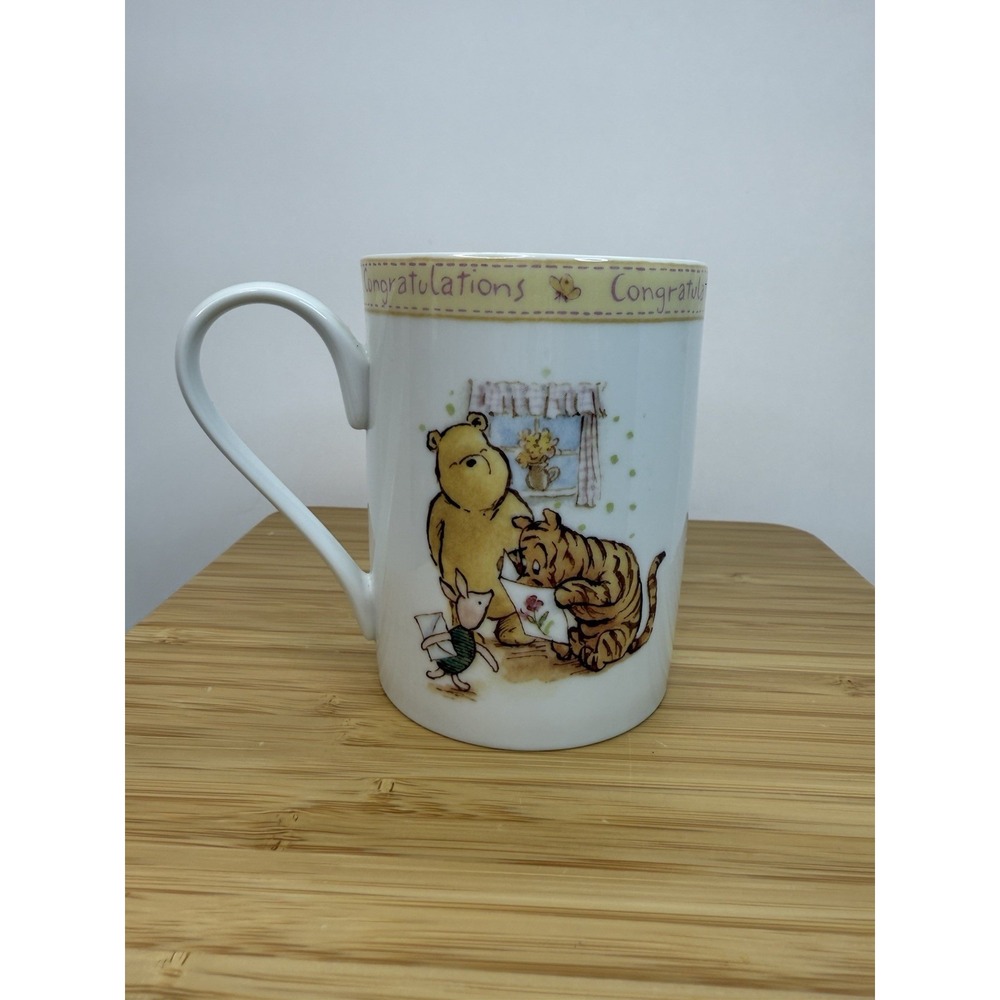 Royal Doulton Classic Winnie the Pooh Congratulations Mug Hand Decorated England